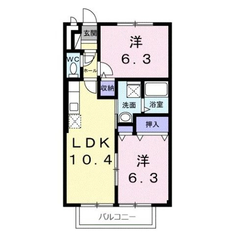 【間取り】 | コンフォート熊谷
