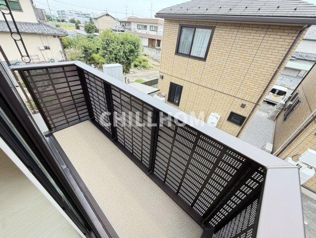 ルピナスのバルコニー|当社、チルホームのHPもご覧ください(^^)/物件情報多数♪