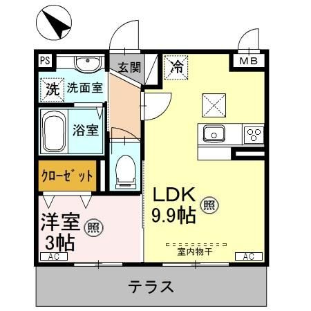 【間取り】 | フェリーチェ上福岡