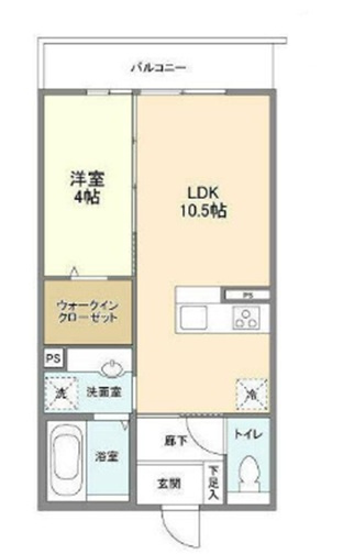ル　シャンヴェールの間取り|間取り
