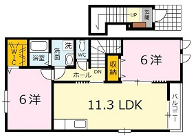 グリーン　ワールドⅡの間取り