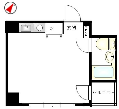 クリエール桜木町の間取り
