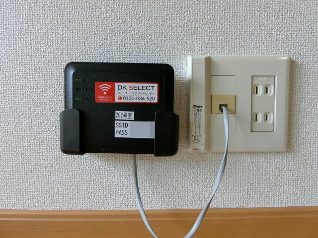 サニーリバーＢの設備|イメージ202号室の写真