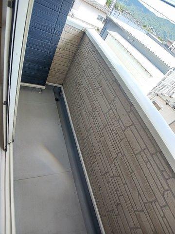 プラシード　ハイツ　Ⅰのバルコニー