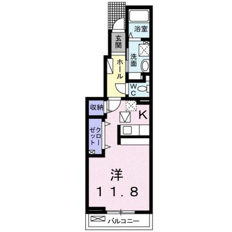 アロム　デ　リス　Ⅰの間取り