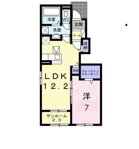 デリス・シャルマンⅡの間取り