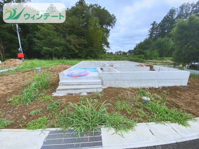 土浦市高岡第3　新築戸建ての外観|現在建築中です！お近くの同仕様内観の物件も見れますのでお気軽にお問い合わせください！