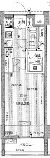 【間取り】 | クレストタップ羽田