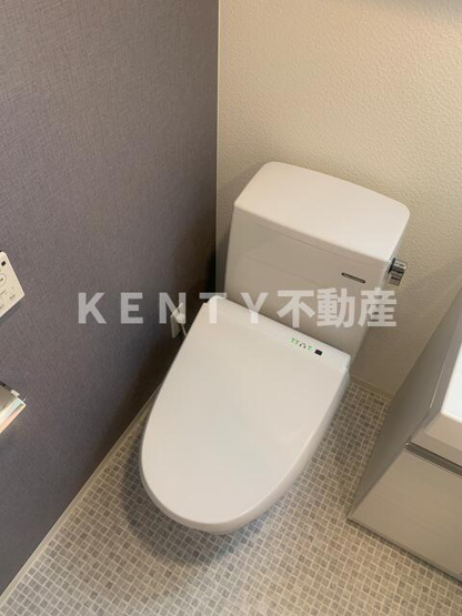 【トイレ】 | クレストタップ羽田 | シンプルで使いやすいトイレです