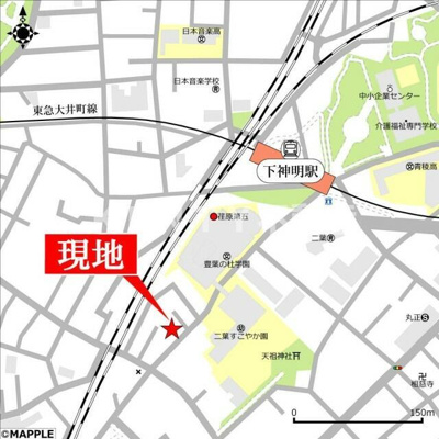 【地図】 | Ｒａｃｉｎｅ神明　ラシーヌシンメイ