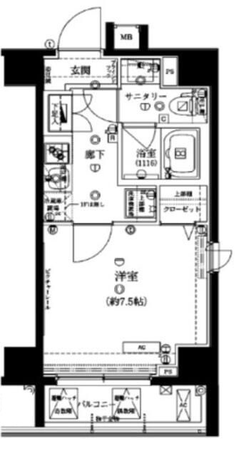 アルテシモモーレの間取り|間取りです。