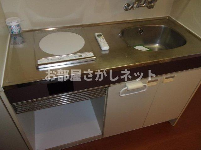 シティコープ西五反田【おとり物件なし】#学生・社会人にオススメ！初期費用分割払いOK！のキッチン|1口IHコンロ