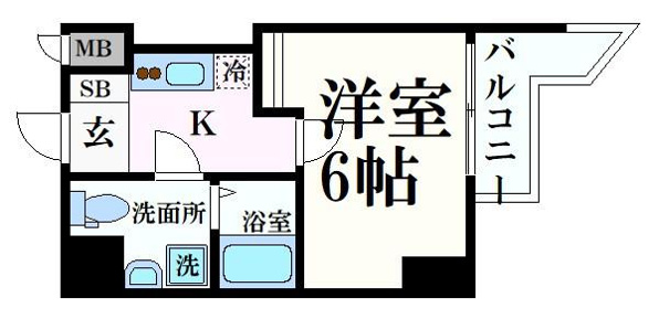 レジュールアッシュ谷町