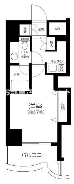 アクロス文京【おとり物件なし】#学生・社会人にオススメ！初期費用分割払いOK！の間取り