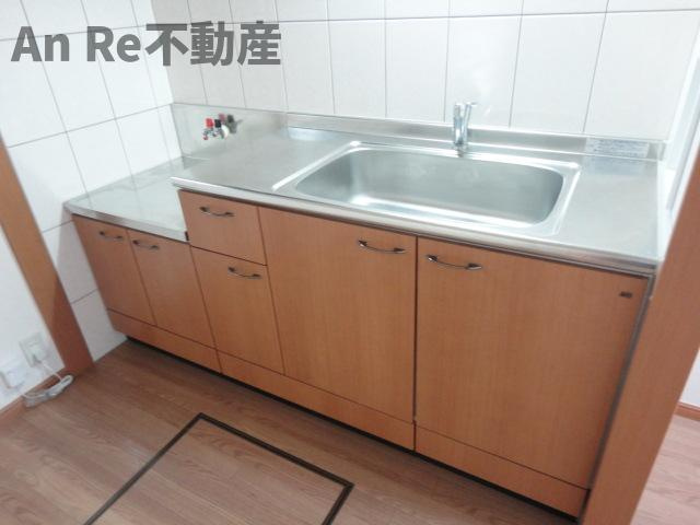 川口市大字西立野の賃貸マンションのキッチン