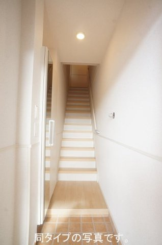 オーロラ要Ｂの玄関|きれいな玄関です