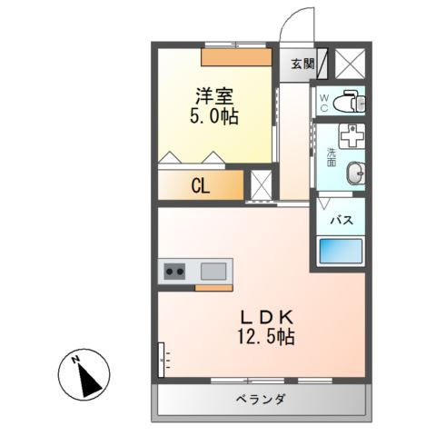 エスカーザの間取り