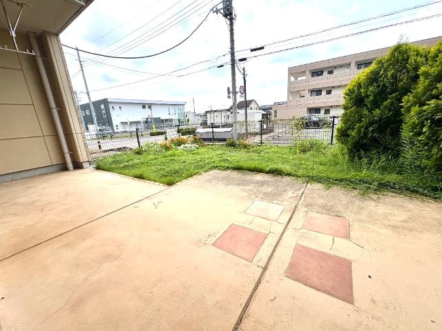 ベルファミーユ２の庭|専用庭