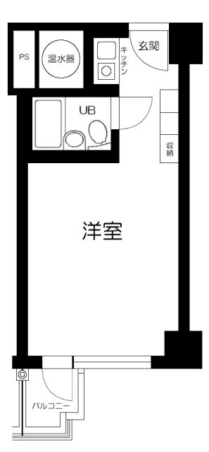 サンモール道玄坂の間取り