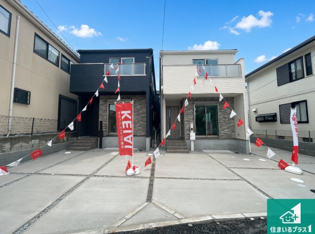 ■池田市旭丘　第6期　新築一戸建ての外観|お客様に長く安心して住んでいだだける事にこだわった家づくり！住んでからのアフターサービスにもしっかりと取り組んでいます！