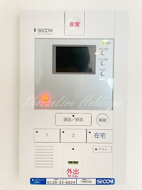 鎌倉市台５丁目の賃貸マンションのセキュリティ