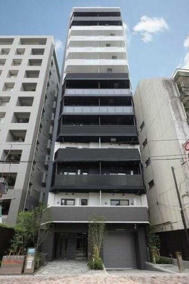 【外観】 | ザ・パークハビオ中野新橋 | 鉄筋コンクリート造のがっちりとした建物。