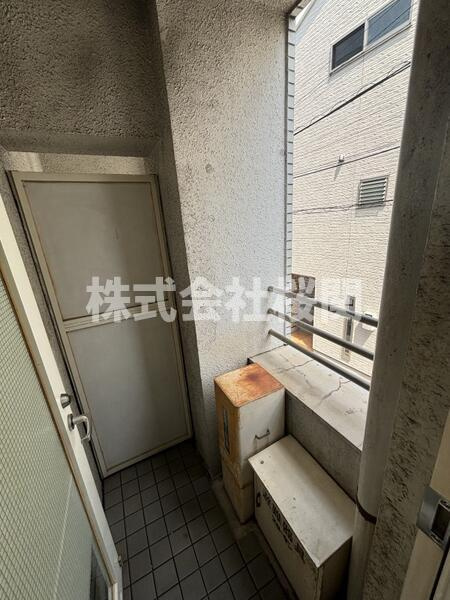 クリエール桜木町のバルコニー