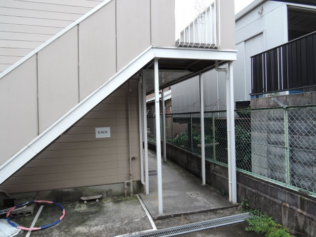 スカイメゾン富田のエントランス