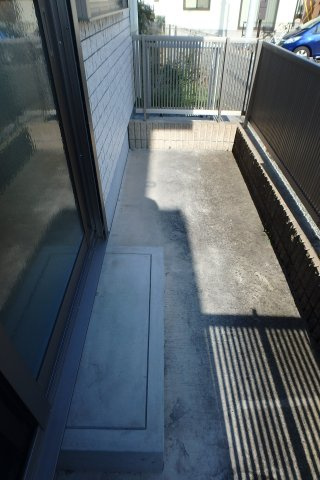 ラポール浜の宮のバルコニー