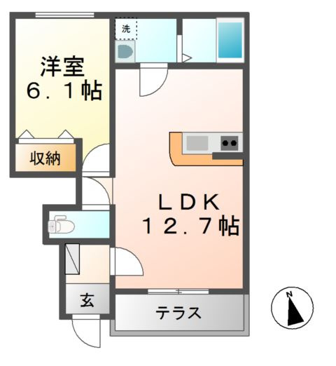 セレーネの間取り