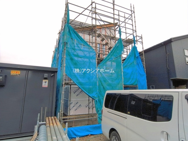 入間市高倉5丁目・全15棟　新築一戸建　11号棟の外観|現地写真（2026年9月28日）