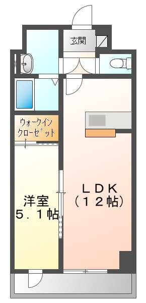 ＴＲＩＮＩＴＹの間取り