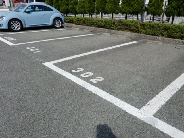アルファビア池内の駐車場