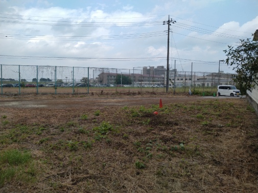宇都宮市上大曽町　土地の外観