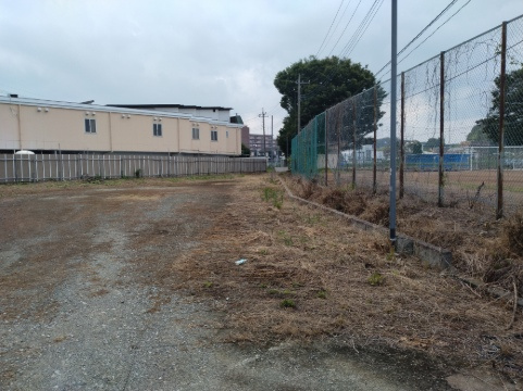 宇都宮市上大曽町　土地の外観
