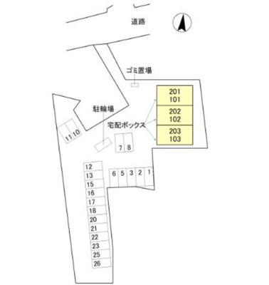 【区画図】 | カーサ・デ・ラコリーナ