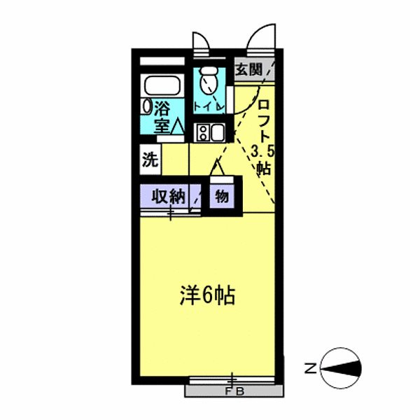☆１K間取り図☆