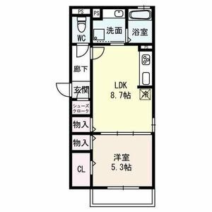 アビタシオン巽北の間取り