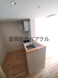 【キッチン】 | リガールメゾン円町 | きれいなキッチンです