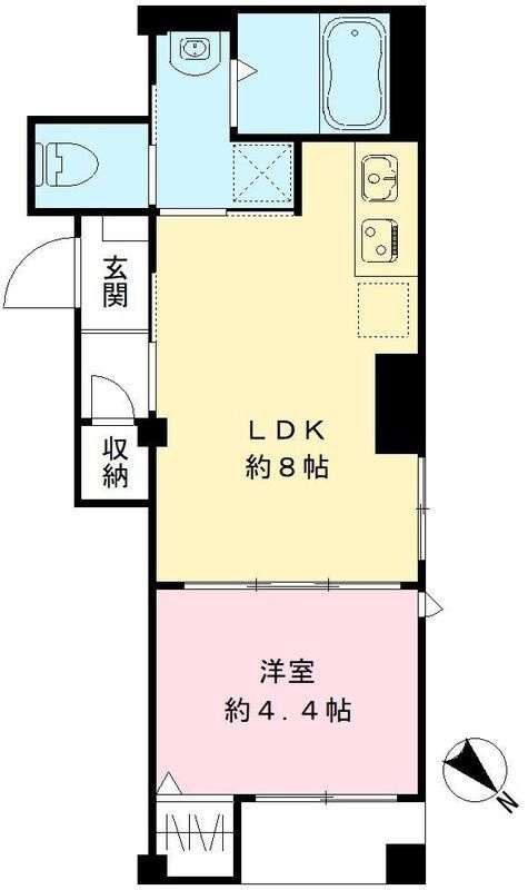 Racine神明　ラシーヌシンメイの間取り