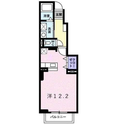 ロイヤルスクウェア　一宮Ⅱの間取り