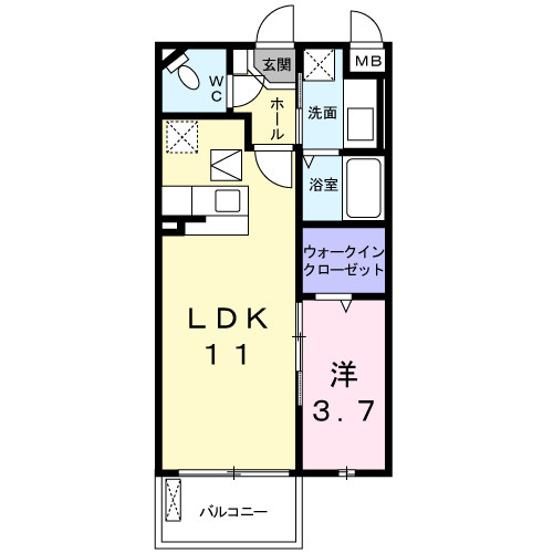 エスペランサの間取り