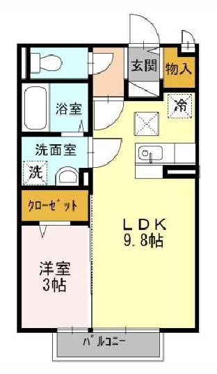 ダイヤモンドライフの間取り