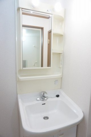 サントゥール　サウスの洗面所|忙しい朝には欠かせない洗面所です