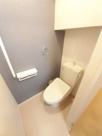 クレシェンド　ラブ　Ⅲのトイレ|落ち着いたトイレです