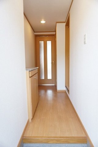 プリムヴェールＡの玄関|毎日通る玄関はこちらです