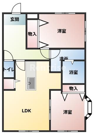 サンタウン弐番館の間取り