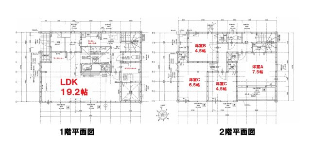 リーブルガーデン高松市福岡町第五◇2026年度補助金対象の長期優良住宅です！の間取り|１号棟
リビングやダイニングの一角に設ける「オープンなワークスペース」は、個室書斎より家族との距離が近く、子どもの見守りや会話をしながら作業しやすいです。テレワークやお子様の勉強など多目的に使えます。