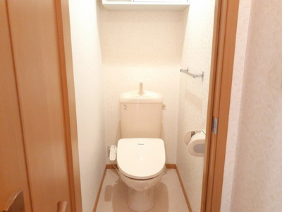 【トイレ】 | パストラルＢ | 落ち着いたトイレです