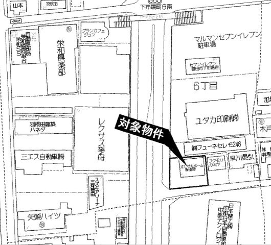 豊田市下市場町6丁目　注文建築用地　の外観